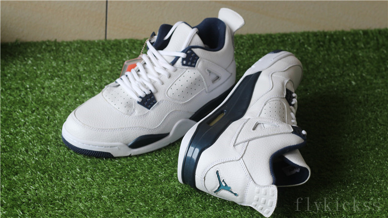 Authentic Air Jordan 4 Retro Columbia